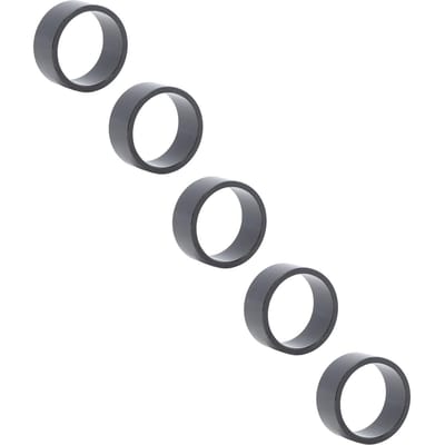 5pcs Bicycle Headset Spacer Bike Handlebar Stem Spacers Threadless Aluminum Alloy Headset Stem
