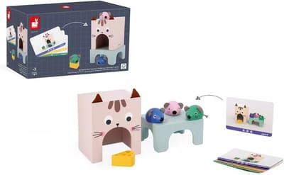 Janod - Educatief Spel - Oriëntatie kat en muis