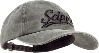 Scippis Baseball Cap – Olijf– Onesize - Stonewashed Canvas Pet
