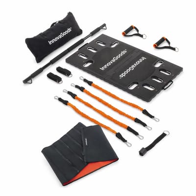 Draagbare complete trainingsset met oefengids en sportgordel saunawerking InnovaGoods