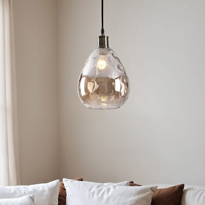 LumenXL 1-lichts hanglamp Verona - cognac