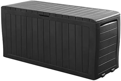 Tuin Opbergbank met Wieltjes - 270 Liter Inhoud - Weerbestendig