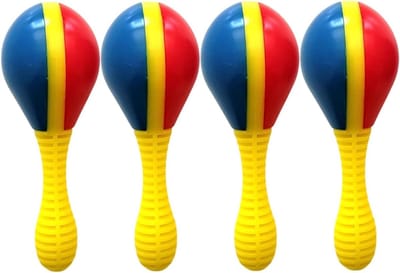Kinder Maracas Set - Schudinstrumenten Muziekinstrument - Muziek Ontwikkeling Spel - Stimuleert Auditieve Vaardigheden - 4 Stuks - Niet Gespecificeerd