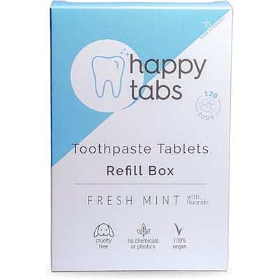 Happy Tabs Refill Munt fluoride