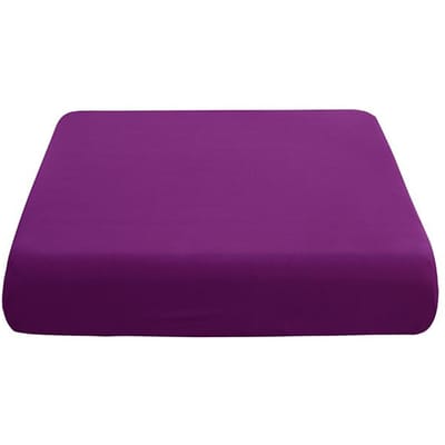 Elastische Effen Uni Bank Zitkussenhoes Eetkamerstoelhoes Stretch Machine Wasbaar Verwijderbare Beschermhoes Bank Bankhoes 1 /2 /3 /4 Stoel Zitting Normal Size4(XL)-1pc