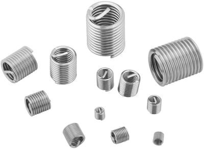 Dailygoods- Gewindereparatieset 60 Stuks - Roestvrij Staal - Draadschroefmof - Herstelset - Slijtvastheid Verbeteren - Versterk Verbindingssterkte