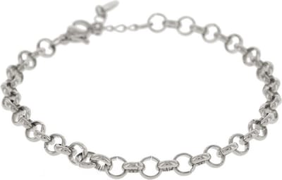 Kalli Schakel Armband Jasseron Zilver | 2599