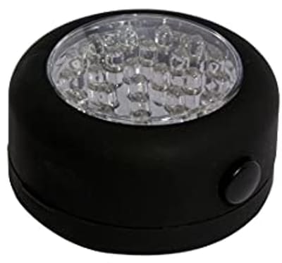 Rond magnetisch ledlampje voor eenvoudige verlichting in kasten en donkere ruimtes