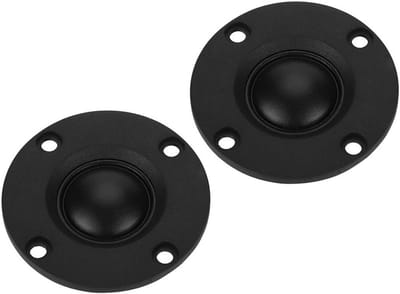 Hoge Kwaliteit Tweeter Luidspreker Set - 5 cm Zijden Koepel - Geschikt voor Hifi Audio Systemen