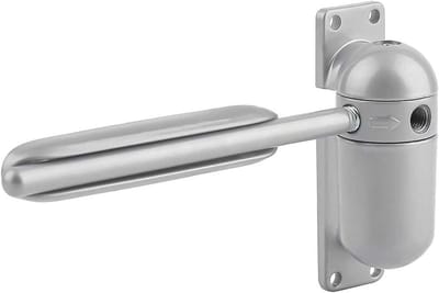 Deurdranger Verstelbaar - Automatische Deuropener - Veilig Sluiten - Roestbestendig Zinklegering - 10-60 KG - Grijs