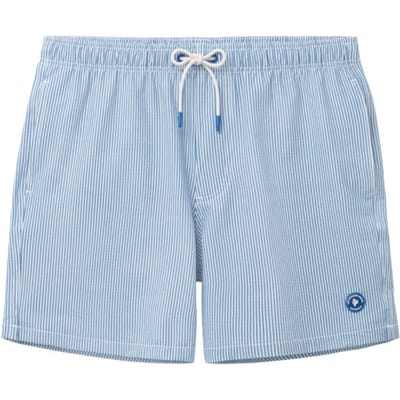 Shiwi Zwembroek Pete Seersucker Blue Stripe - Maat L - Heren