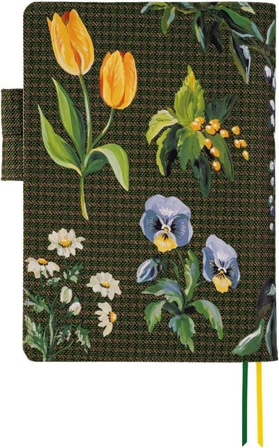 Planner Hoes A5 - Agenda Cover - Notities Organiseren - Bloemenpatroon - H228 x B337 mm - Bruin