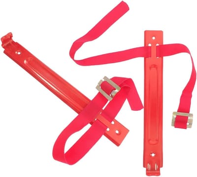 Brandblusser Beugel - Blusser Houder - Veilig Opbergen - Eenvoudige Installatie - 27cm Lengte - Rood