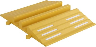 Slang- en kabelbrug ∅ 75 mm - Geel - x 680 mm x - - - - Voor binnen & buiten