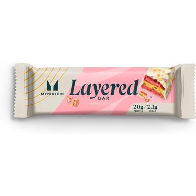 Myprotein 6-Layer Protein Bar (Sample) - Vanilla Birthday Cake