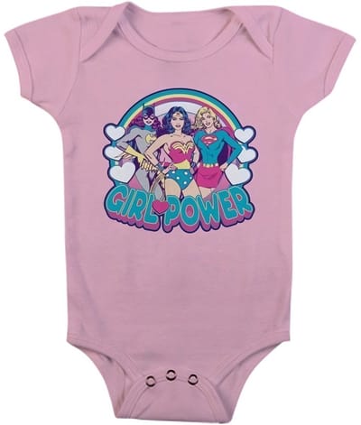 BATMAN - Baby Body - Girl Power - Pink (6 Month)