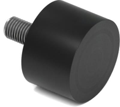 Rubbermagazijn - Trillingsvoet - Type D - 30x20mm - M8 - Set 10 stuks