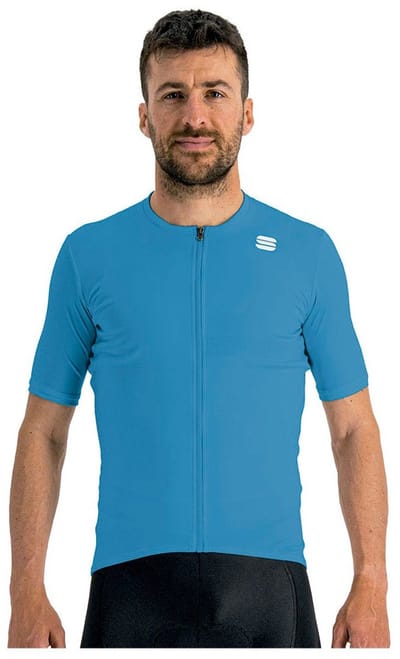Sportful Fietsshirt Korte Mouwen Blauw Heren - Matchy Short Sleeve Jersey Berry Blue-XXL