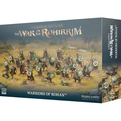 Beeldje Games Workshop Warhammer Middle Earth - Guerriers du Rohan 2024