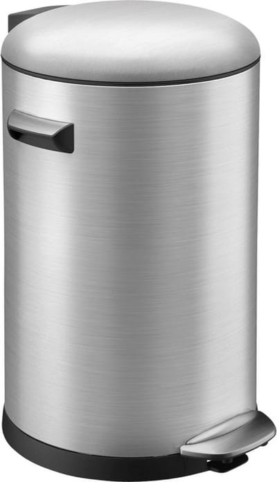 EKO - Belle Deluxe pedaalemmer 20 liter - Stainless steel Plastic - mat RVS - Prullenbak