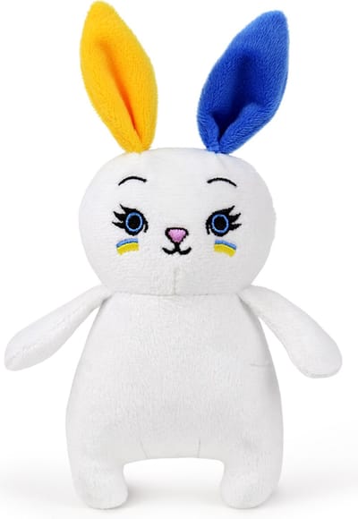 WP Merchandise - Pluche Knuffel - Konijntje Melania 14 cm