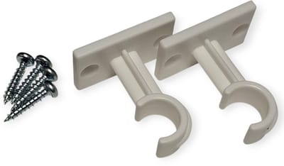 Intensions steunen basic - ø 13 mm - wit - 2 stuks