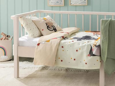 English Home baby deken - Circus - 100x150 cm - Beige