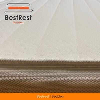 180x200 Topper - Hybride-foam / Koudschuim - Topdekmatras - Matrastopper - Drukverlagend - Ondersteunend - Afneembaar hoes - Bamboo 3D Hoes - Hotelkwaliteit - 10cm Topper