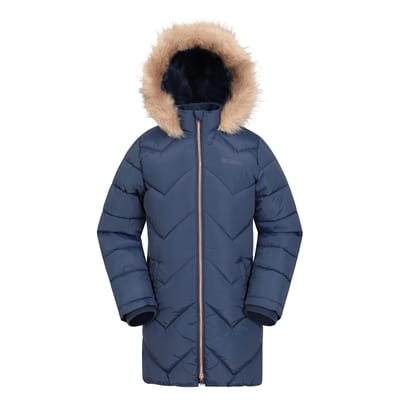 Mountain Warehouse Waterbestendige gewatteerde jas voor kinderen/Kinderen Galaxy (Marine)