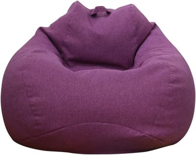Zitzak in Peervorm voor Woonkamer en Buiten | XXL Comfortabel en Ergonomisch | Geschikt voor Volwassenen en Kinderen