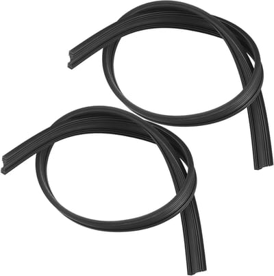 Set van 4 Vervangrubbers voor Voorruitwissers, 800 mm, Universele Snijmaat, Waterafstotend en Duurzaam