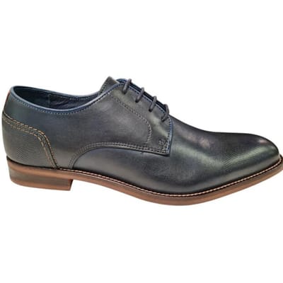 Berkelmans Hatch Donker Blauwe Geklede Heren Veterschoenen - Blauw - 45