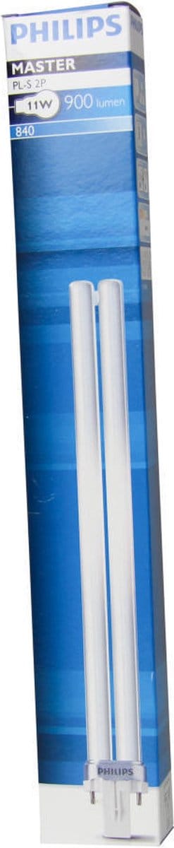 Philips MASTER PL-S 2P 11W 840 - Koel Wit