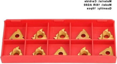 Karbide-inzetstukken voor CNC-draaibanken - 10 stuks 16IR AG60 voor staal- en gietijzerbewerking