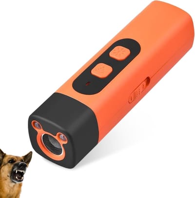 Ultrasone Anti-Blaasapparaat voor Honden met 3 Frequenties en Zaklamp - Handheld Trainingstool voor Effectieve Blaasstop, Oplaadbaar en Geschikt voor Binnen en Buiten