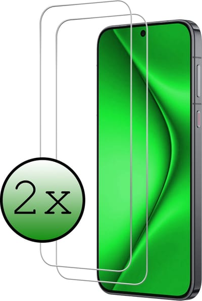 Screenprotector - 2 Stuks Geschikt voor Huawei Pura 70 - Extra Sterk - Beschermglas - Gehard Glas - Tempered Glass - Screen Protector