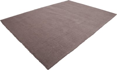 Velluto - Handgemaakt - Hoogpolig - Vloerkleed – Vloer kleed - Tapijt – Karpet - 80x150 - taupe