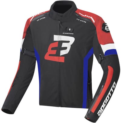 Bogotto GPX Waterdichte Zwart Rood Blauw Textiele Motorjas - Jas