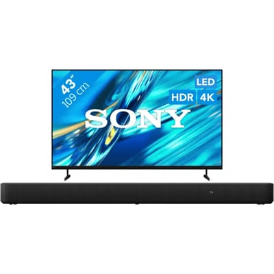 Sony Bravia 3 II Led 43" (2026) + Sony HT-S2000 Zwart