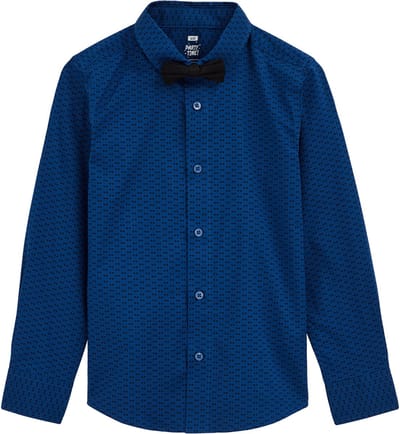 We Fashion Shirt Cobalt Blue Size: 134/140 | Shirts Outlet | Unisex | Blauw