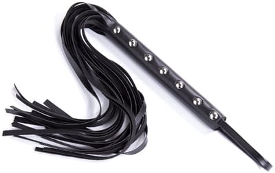 Smart Moves - Studded Flogger - 60 cm - Zwart