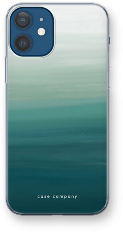 Case Company® - Hoesje geschikt voor iPhone 12 hoesje - Ocean - Soft Cover Telefoonhoesje - Bescherming aan alle Kanten en Schermrand