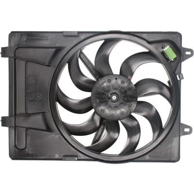 Koelventilatorwiel, motorkoeling DENSO DER09307