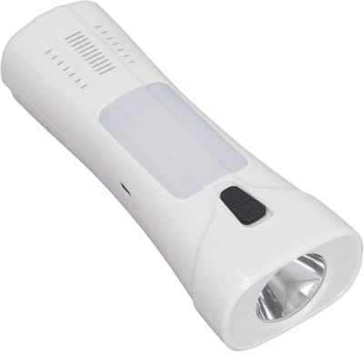 Allecto - Draagbare Noodweer Radio - Oplaadbaar FM Radio voor Buitenactiviteiten - LED Flitser en Powerbank - Ideaal voor Kamperen - Weerbestendig ...
