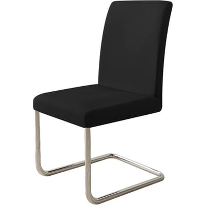 Waterdichte stof meerkleurige stoelhoes spandex elastische zachte stoel hoes zithoes voor kantoor keuken eetkamer 1 Piece zwart