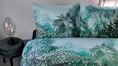 Beddinghouse Madagascar Dekbedovertrek - Eenpersoons - 140x200/220 cm - Green