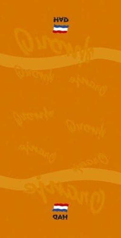 Multifunctioneel Sjaal - Halsdoek Bandana - Bescherming Hoofd - Elastisch Ademend - One Size - Oranje Holland