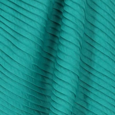 Sarlini Langwerpige Plisse Sjaal Emerald