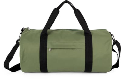 Kimood Gerecycleerde buisvormige tas met zak op de voorkant KI0655 - Matcha Green - One size