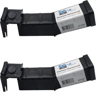 LB Tools - Set van twee herbruikbare humane muizenval voor een diervriendelijke oplossing.